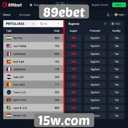 Comparativo entre plataformas de apostas online e 89ebet